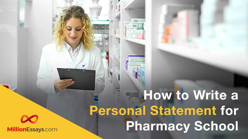 Personal Statement for Pharmacy School